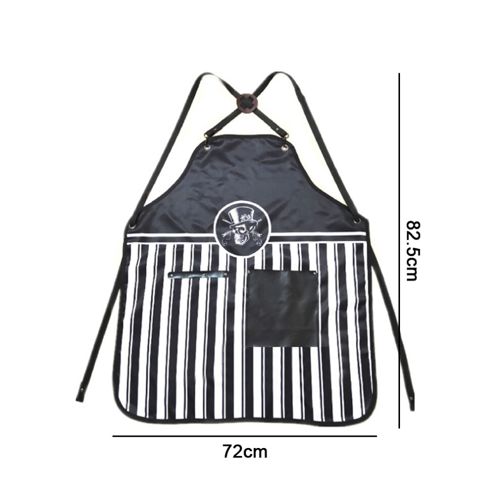 Apron For Cooking And Serving, Adjustable Neck Strap Professional Chef Apron With 1 Large Pocket And Durable Hemming, Waterproof Stain Resistant 9128293862653