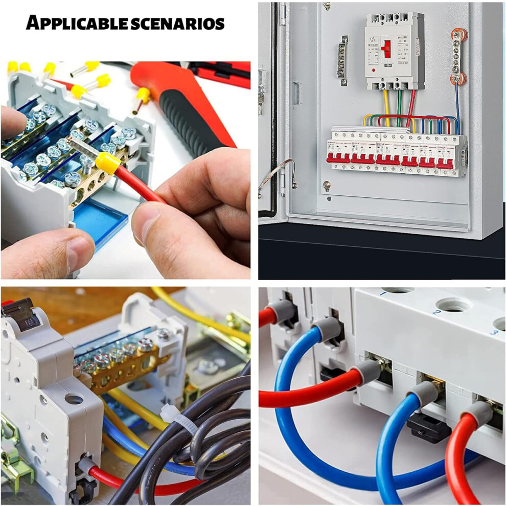 Electrician's Essential, Wire Ferrules Terminals Kit, Single Terminal Connector, High Quality Copper, For Reliable Connections In Industrial And 9128293534079