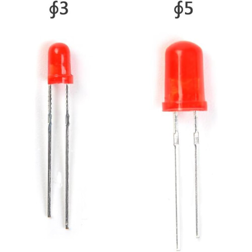Δίοδοι LED Rgb Πολύχρωμες, Υπερφωτεινές, Ποικιλία Διαφανών LED για Ηλεκτρονικά 2