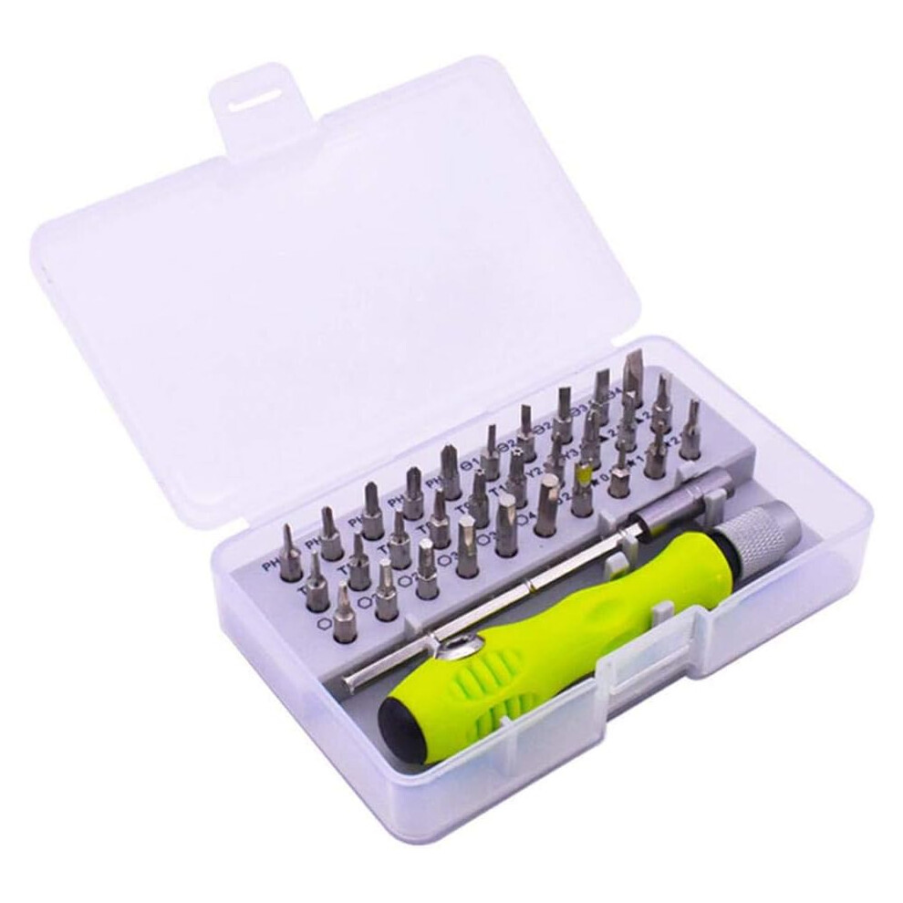 Comfort Grip Handle Screwdriver Set, Ergonomic Soft-Touch Design Ensures Ease Of Use, Portable Design Makes It Ideal For On-The-Go Repairs 9128293555456