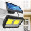 Outdoor Solar Wall Lamp, Smart Security Solar Flood Light, With Sensitive Pir Motion Sensor And Separate Panel 3