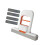 Recyclable Spongiform Head Wipe Pliable-White orange with sp 1