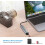 Διανομέας USB C πολλαπλών θυρών αλουμινίου, σταθμός σύνδεσης 8 σε 1 με οθόνη HD, HDMI 5