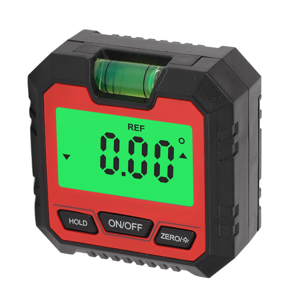 Angle Measuring Device, Digital Box Level Tool For Construction Site, Red Color, Accurate Measurements, Durable Design 9426802425369