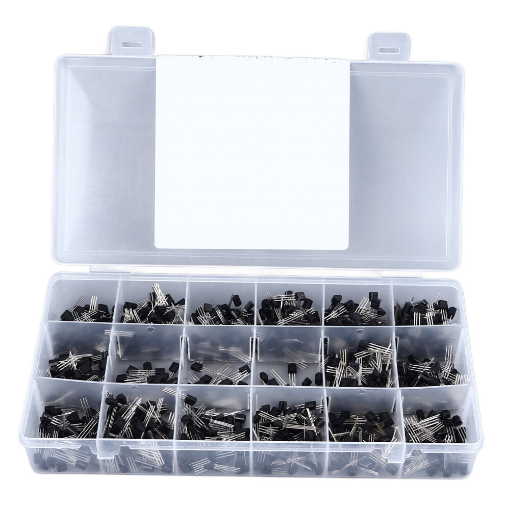 Transistor Assortment Diy Kit Power General Purpose Transistors Transistor Kit Pnp Npn Electronic Components Transparent Box Non Contact Switch High 9104538169152