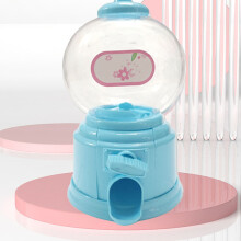 Kids Vending Machine Toy in Durable Blue Plastic, Multi-Function Retro Design