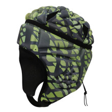Anticollision Helmet Unisex Youth Goalkeeper Protector For Soccer Rugby Baseball, Gradient Design, Size Adjustable