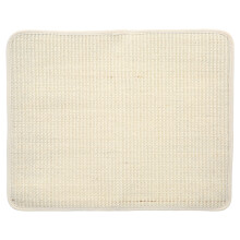 Durable Sisal Scratch Pad Wall Mounted Cat Scratcher Mat Non Toxic Pet Safe Furniture Protector Natural Fiber Rug With Anti Slip Base Easy Setup