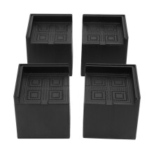 Elevadores de móveis resistentes para camas e sofás, blocos de suporte antiderrapantes com altura ajustável para otimizar o espaço de