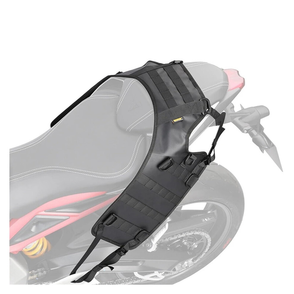 Motorcycle Saddle Bags And Tail Bag Waterproof Oxford Universal Mount Base For Back Seat Storage 9189345188671