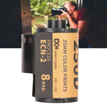35mm Color Print Film Waterproof 8 Sheets for 135 Camera, 200-250 ISO