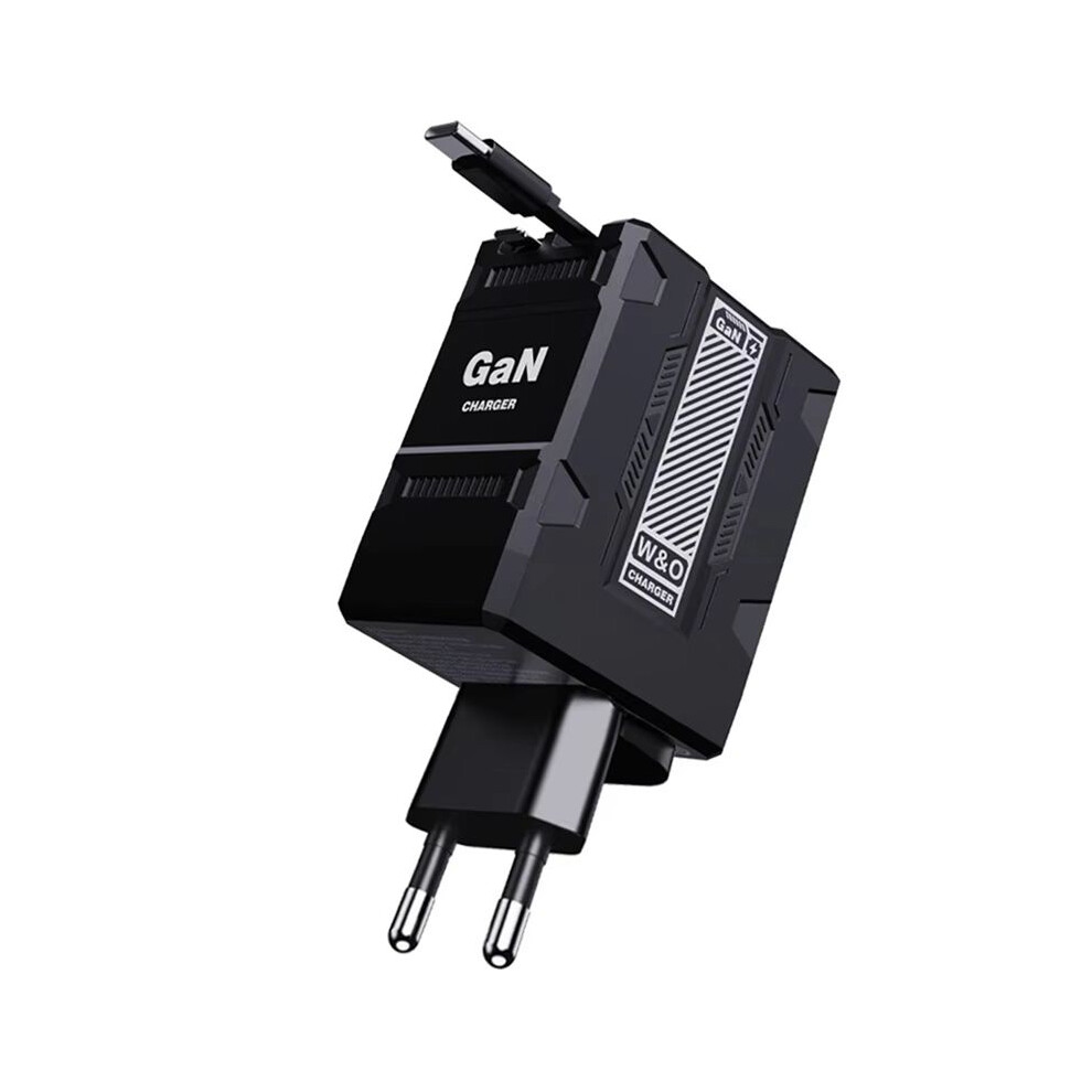 New Gan 20W Fast Charging Pd3.0 Charger Type C Quick Charger For For For Eu Plug Black 6032338684113