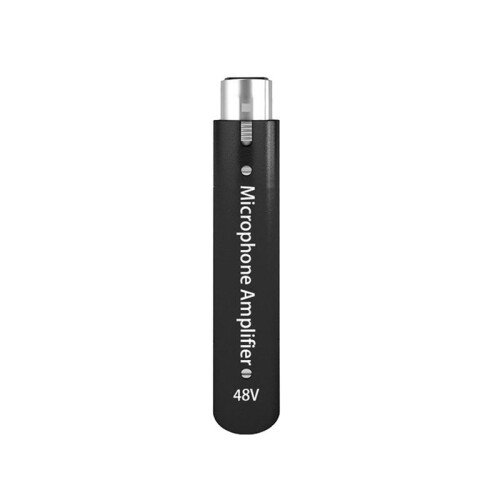 48V Wired Microphone Amplifier Dynamic Microphone Plug and  Preamplifier Stage Speech 28DB High Gain