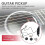 Magnetic acoustic pickup for guitar Black 2