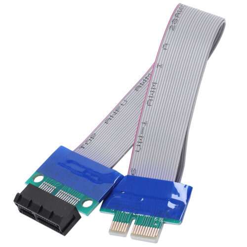 PCI-Express PCI-E 1 X Riser Card Flex Extender-Verlengkabel voor Pc 2