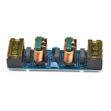 25A Power Filter EMI High-Frequency Two-Stage Power Low-Pass Filter Board for Power Amplifier Copper Electrical Filter