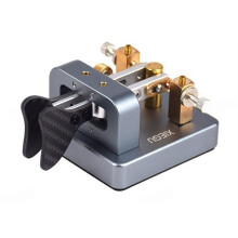 XIEGU VK-6  Shortwave Radio Aluminum Alloy Automatic CW Electric Key 3.5mm Interface with Adjustable Contact