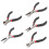5Pcs Jewellery  Pliers Tools Kit Cutter Chain Round Bent Nose Beading Making 1