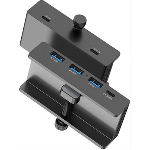 USB HUB Clamp USB 3.0 Splitter Adapter for    Desktop PC Accessories Usb Extension Hub Clip 1
