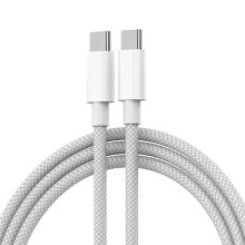 USB Type C to USB C Cable PD 60W Fast Charging Charger Wire Cord for 16 15 Series Type-C USBC Cable 2M