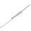 Steel Temperature Probe Pt100 RTD Sensor Cable 2M 98 mm 3 Wires -50 ~ 400 Celsius 2