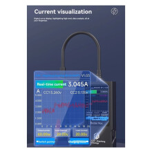 JCID Tekening IBooter Precisiestroomanalysator Foutdiagnose Realtime Laadspanningsdetectie voor -Reparatietool