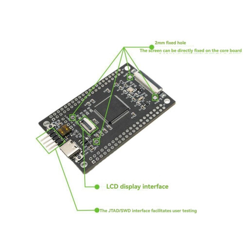 Voor DRG STM32H750VBT6 Core Board Small System Board STM32 Development Board SPI LCD-Interface FSMC LCD-Interface 2