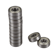 12 Pcs 608Z 22mm x 8mm x 7mm Single Row Deep Bearing