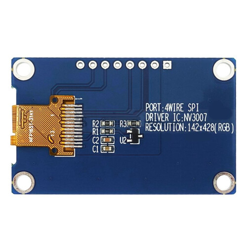 1.65 Inch 142x428 IPS TFT LCD Display Module Color Screen Module for  for Raspberry PI 2