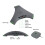 Omni-Directional Microphone  Wireless Cascade Microphone 5M Pickup Radius 360 Voice Pickup with Extended Wheat 3