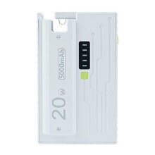 1 Section 21700 Battery Box DIY Fast Charging Power Bank Box Kit 5V 3A 9V 2A 12V 1.5A USB Type-C Battery Charger Case
