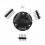 MT6826S High Precision High Speed Magnetic Encoder Magnetic Induction Angle Measurement Sensors Module ABZ UVW 1