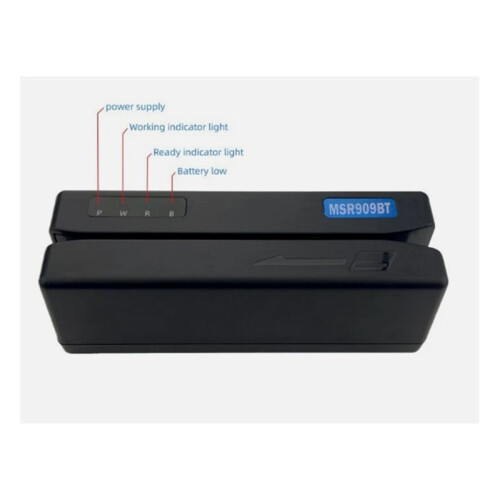 USB Magnetic MSR909BT Card Reader/Writer Multifunctional with 10 Blank Cards Set 1