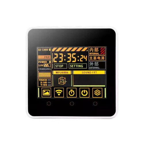 For M5Stack Core2 V1.1 ESP32 Touch Screen IoT Development Kit with Graphical Programming WiFi 16MB Flash 8MB PSRAM