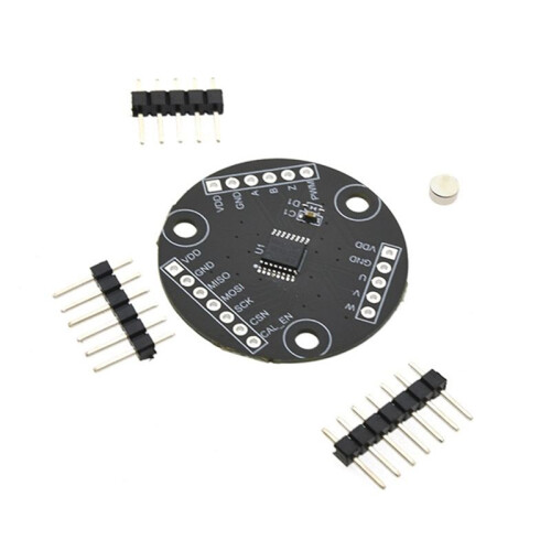 MT6826S High Precision High Speed Magnetic Encoder Magnetic Induction Angle Measurement Sensors Module ABZ UVW 1