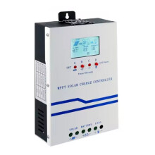 60A MPPT Solar Charger Controller with Fan Cooling 12V 24V 36V 48V Regulator for Lithium LiFePo4 Lead-Acid, Batteries