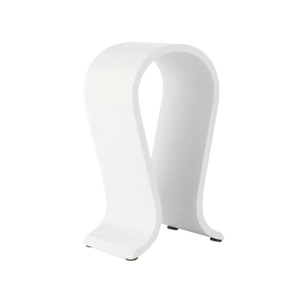 Wooden Headphone Stand Holder For Over Ear Headphones Universal Desk Display Hanger Stable Storage Organiser White 4713045577425
