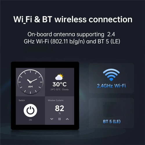 ESP32 S3 4In LCD Development Board 480x480 Touch Screen Display TVBOX LVGL HMI Sensor CAN RS485 Electronic Component Kit 1