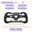 MOZA Racing ES Formula Wheel Mod 280mm Specially Designed for ES Wheel Enhanced Racing Experience 4