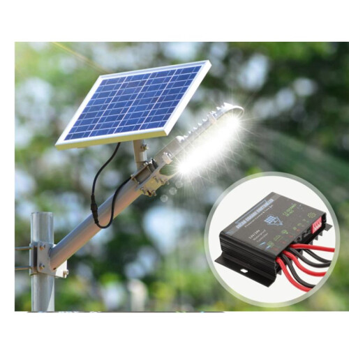 Solladdningsregulator 12v Generator Batterier Bärbara Regulatorpaneler IP65 Vattentät Långtidsskydd 2