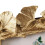 Resin Retro Frame Golden Ginkgo Leaf Photo Frame Home Decorations 6