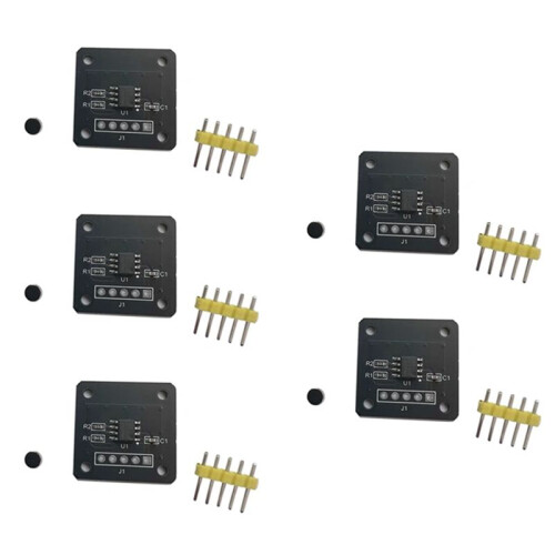 MT6701 Magnetic Encoder Magnetic Induction Angle Measurement Sensor Module 14bit High Accuracy Replaces AS5600 5Set