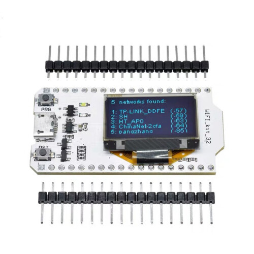 ESP32 WiFi CP2012 Development Board with 0.96inch OLED Display WIFI Kit 32 Module with Pin DIY Electronic Kit