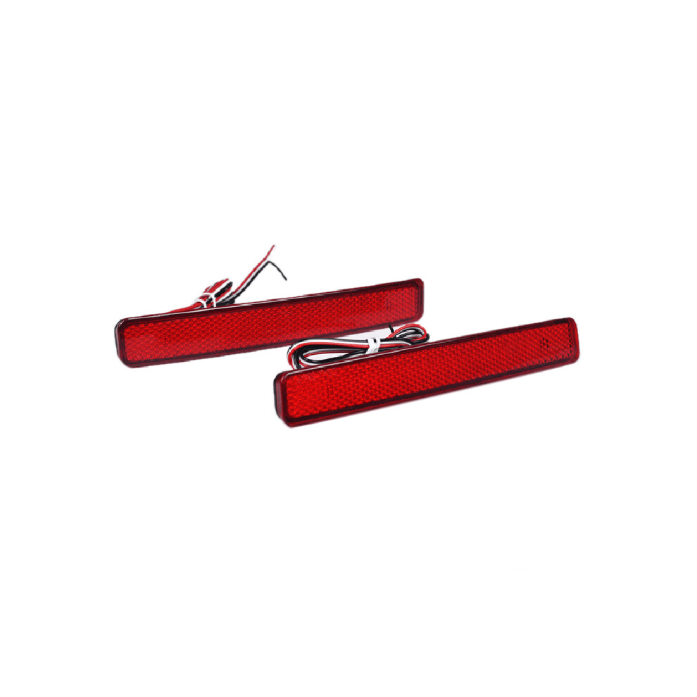 2Pcs Car Rear Bumper Reflector Brake Led Tail For T5 Transporter/ Caravelle / Multivan 2003-2011 Light 6032019366000