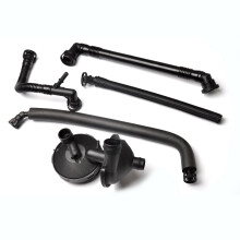 Crankcase Exhaust Valve + Vent Hose Kit For 3 Series E46 E39 X3 X5 Z3 Z4 320i 325i 330i OE/11617501566