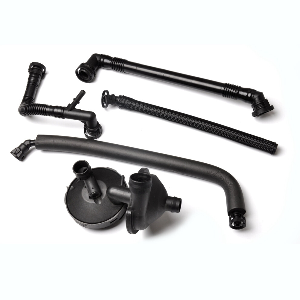 Crankcase Exhaust Valve + Vent Hose Kit For 3 Series E46 E39 X3 X5 Z3 Z4 320I 325I 330I Oe/11617501566 6034076549792