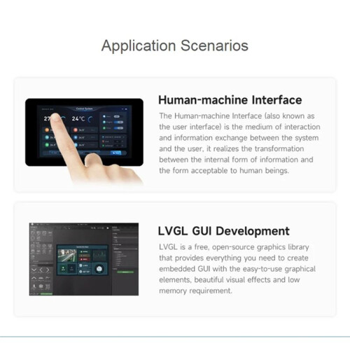 ESP32-S3 7Inch LCD Development Board 5 Point 1024x600 32bit LX7 Dual-Core WiFi BLE for  B 1