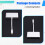4-in-1 USB C Hub Power USB 3.0 for  Surface Chrome  Stable USB 3.0 USB HUB Adapter 5