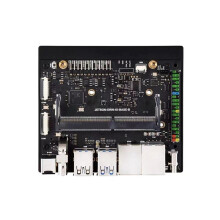 For Jetson Orin /NX Super Dual Ethernet Port Base Board 4K HD Expand 2 CSI Interface 2 M.2 Key M and M.2 Key E Port