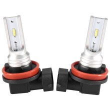 H8 H11 H16 LED Ampoule de Brouillard, H16 Lampe de Brouillard LED Haute Puissance Csp-Y11, Blanc Froid 6500K (2 Paquets )